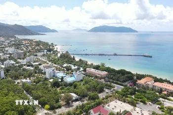 Côn Đảo là Khu Du lịch Quốc gia với hệ thống cơ sở vật chất kỹ thuật đồng bộ, hiện đại, có thương hiệu và sức cạnh tranh với khu vực và quốc tế. (Ảnh: Huỳnh Sơn/ TTXVN)