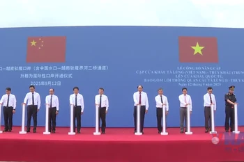 Tà Lùng-Thủy Khẩu trở thành cặp cửa khẩu quốc tế