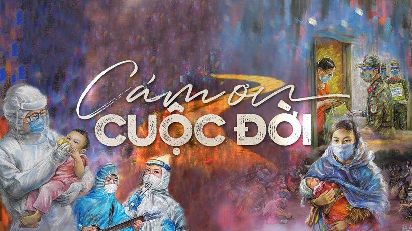 Chương trình sẽ dành lời tri ân dành cho những người ở tuyến đầu chống dịch. (Ảnh: VTV)