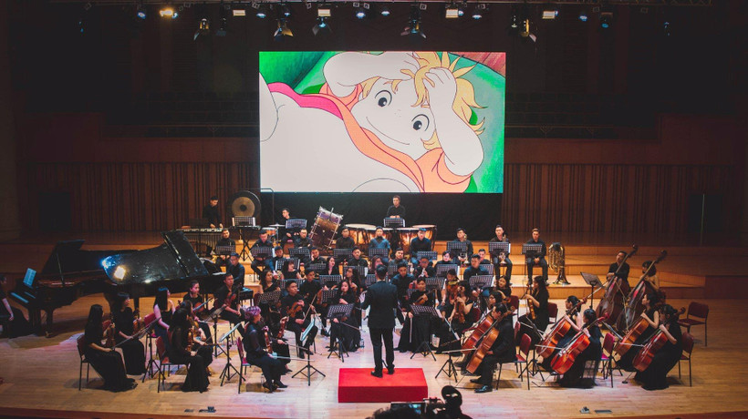 Thế giới hoạt hình, truyện tranh quen thuộc được gợi nhắc trong “Concert of Childhood Memory.” (Ảnh: BTC)