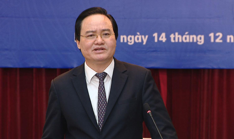 Bộ trưởng Bộ Giáo dục và Đào tạo Phùng Xuân Nhạ đề nghị các địa phương kiên quyết đưa ra khỏi ngành giáo dục những giáo viên vi phạm nghiêm trọng đạo đức nhà giáo. (Ảnh: TTXVN)