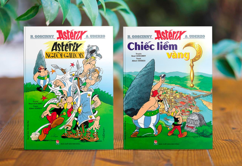 Năm 2019, bộ truyện tranh nổi tiếng thế giới “Những cuộc phiêu lưu của Astérix” tròn 60 tuổi. (Ảnh: Kim Đồng)