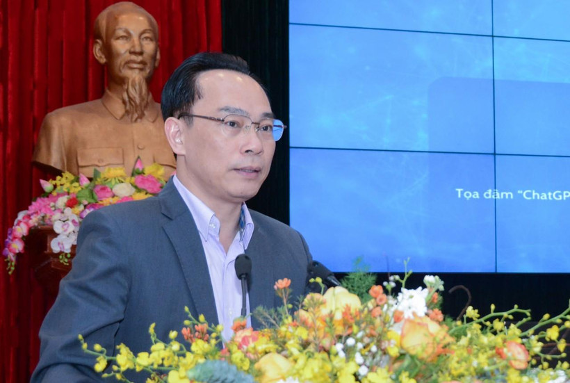 Thứ trưởng Bộ Giáo dục và Đào tạo Hoàng Minh Sơn. (Ảnh: Bộ GD-ĐT)