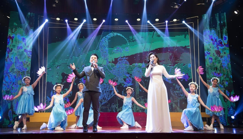 Ca khúc "Đẹp nhất bông sen" của nhạc sỹ Trương Quang Lục đoạt giải A. (Ảnh: VOV)