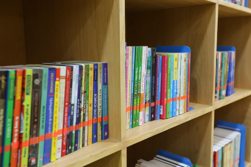 Ngày hội sách 2019 tại Thư viện Quốc gia Việt Nam có chủ đề "Sách - Kết nối tri thức và phát triển." (Ảnh chỉ mang tính minh họa: Vietnam+)