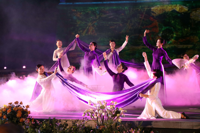 Festival Huế là chất xúc tác mạnh mẽ để xây dựng và phát triển Huế trở thành một Thành phố Văn hóa Sáng tạo. (Ảnh: Đỗ Trưởng/TTXVN)