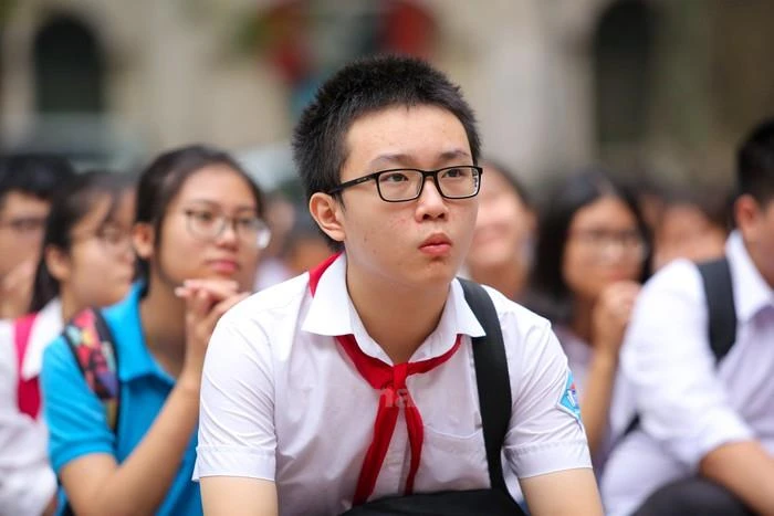 Thí sinh Hà Nội dự thi vào lớp 10. (Ảnh: Minh Sơn/Vietnam+)