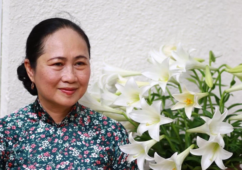 Tác giả Vũ Thị Tuyết Nhung có nhiều nghiên cứu sâu sắc về ẩm thực Hà Nội. (Ảnh: NVCC)
