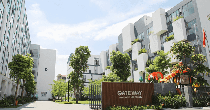 Trường phổ thông liên cấp quốc tế Gateway, quận Cầu Giấy, Hà Nội. (Ảnh: gateway.edu)