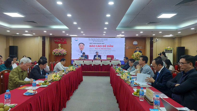 Quang cảnh hội thảo. (Ảnh: Minh Thu/Vietnam+)