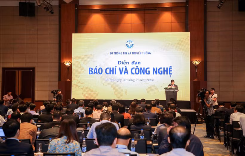 Diễn đàn thu hút sự tham gia của khoảng 200 đại biểu. (Ảnh: Minh Sơn/Vietnam+)