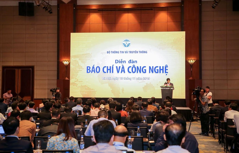 Diễn đàn thu hút sự tham gia của khoảng 200 đại biểu. (Ảnh: Minh Sơn/Vietnam+)