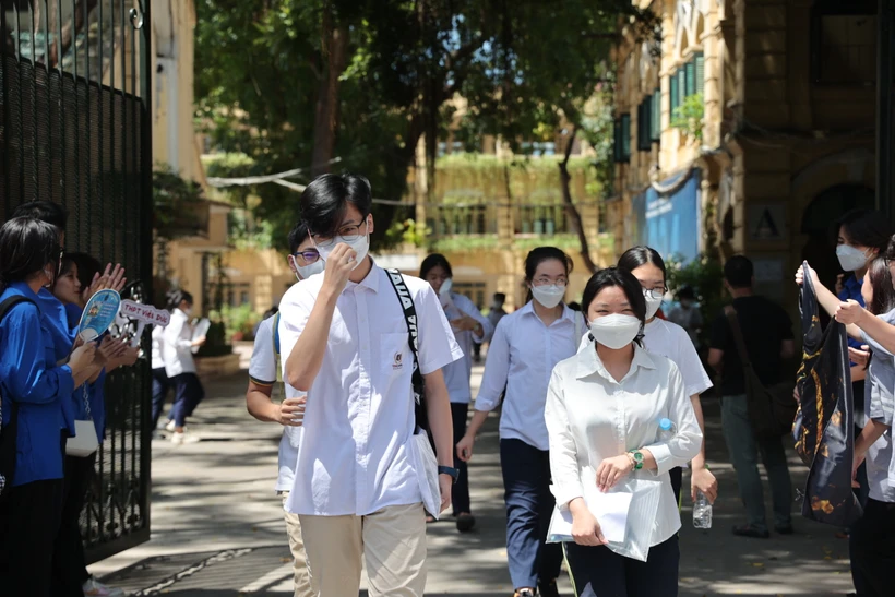 Lĩnh vực Kinh doanh và quản lý vẫn thu hút sự quan tâm của phần lớn thí sinh. (Ảnh: TTXVN)