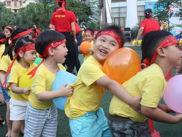 Bộ Giáo dục và Đào tạo đang xây dựng, hoàn thiện chương trình giáo dục mầm non mới. (Ảnh: PV/Vietnam+)