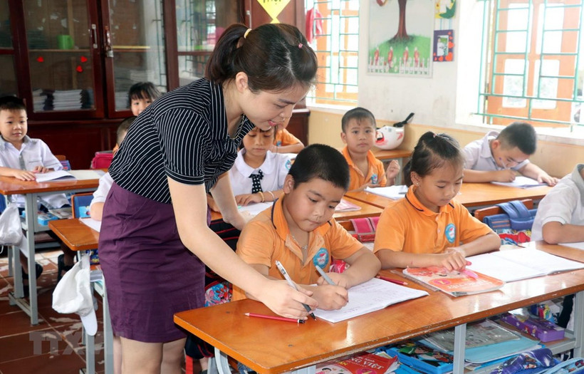 Nghị quyết 71 được kỳ vọng sẽ tạo sự phát triển đột phá cho giáo dục đào tạo. (Ảnh: TTXVN)