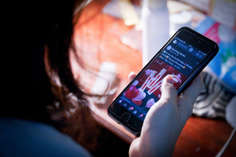 Mạng xã hội ngày càng có ảnh hưởng rất lớn đến mọi mặt đời sống. (Ảnh: Minh Hiếu/Vietnam+)