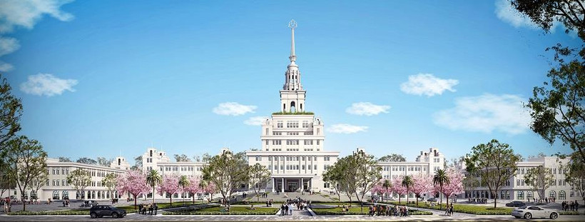 Mô hình Đại học VinUni. (Ảnh: VinUni)