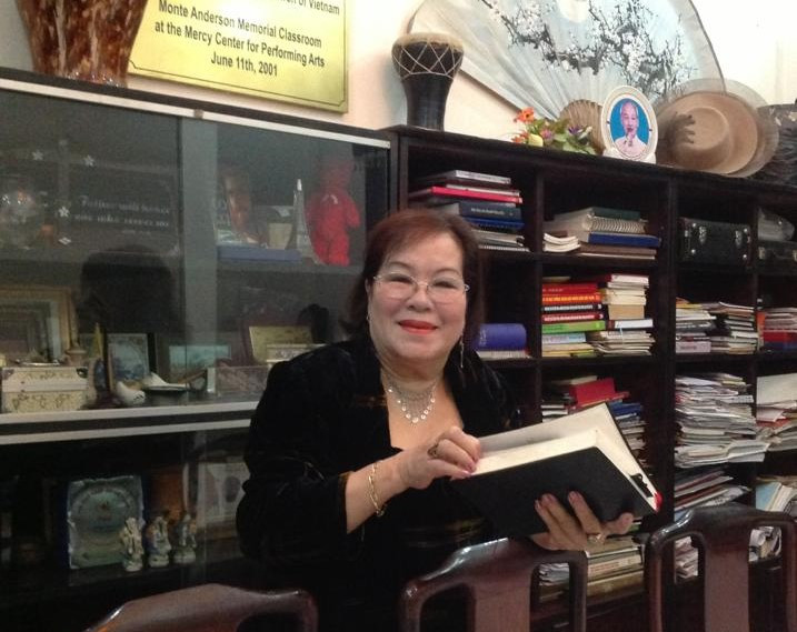 Nghệ sỹ Nhân dân Tường Vi là một tên tuổi nổi bật của dòng nhạc cách mạng. (Ảnh: FB)