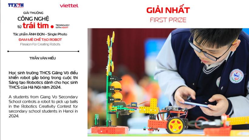 Giải thưởng 'Công nghệ từ trái tim': Trao giải cho 32 tác phẩm xuất sắc