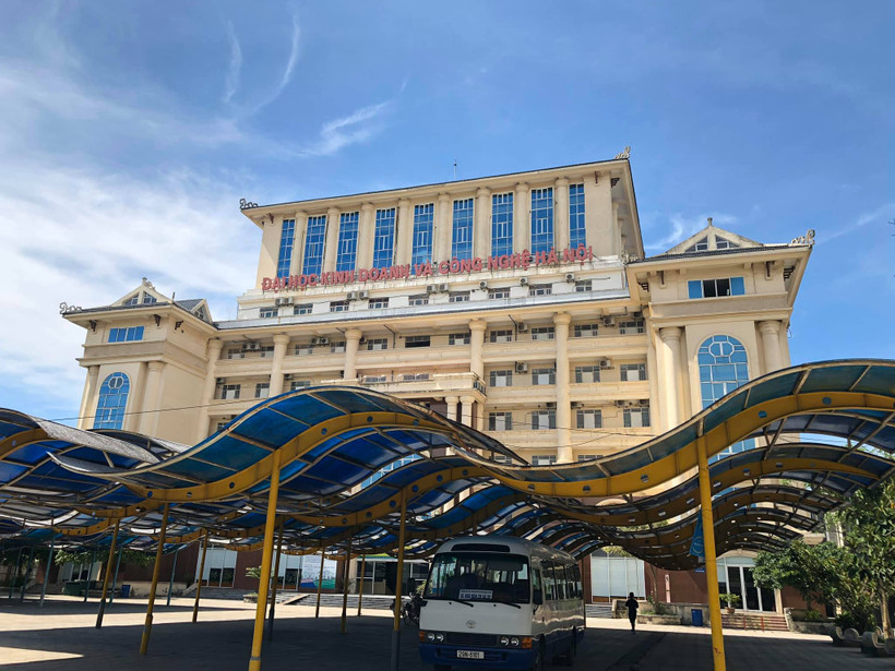 Trường Đại học Kinh doanh và Công nghệ Hà Nội. (Ảnh: HUBT)