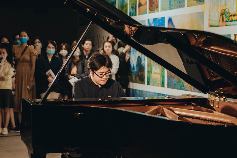 Nghệ sỹ piano Lưu Đức Anh, người sáng lập Inspirito School of Music, sẽ kết nối các nghệ sỹ trong chuỗi hòa nhạc thế kỷ 20. (Ảnh: Inspirito)
