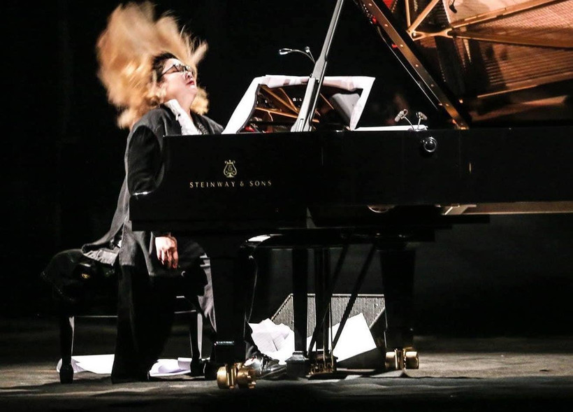 Giới mộ điệu vẫn ví tiếng đàn của Phó An My là “tiếng dương cầm bão tố.” (Ảnh: Nghệ sỹ cung cấp)