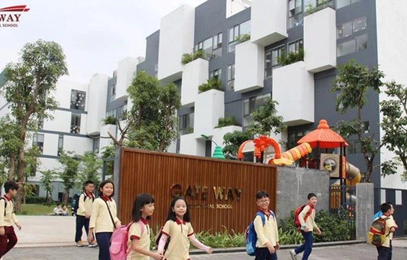 Trường phổ thông liên cấp Gateway, Cầu Giấy, Hà Nội. (Ảnh: gateway.edu)