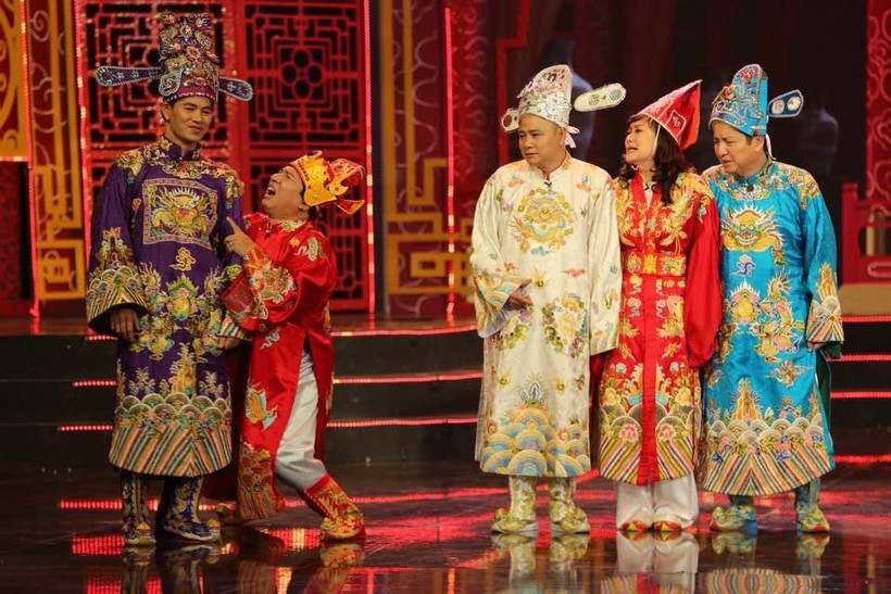 Trung tâm Sản xuất Phim truyền hình (Đài Truyền hình Việt Nam) xác nhận "Táo quân" sẽ trở lại vào đêm giao thừa. (Ảnh: VTV)