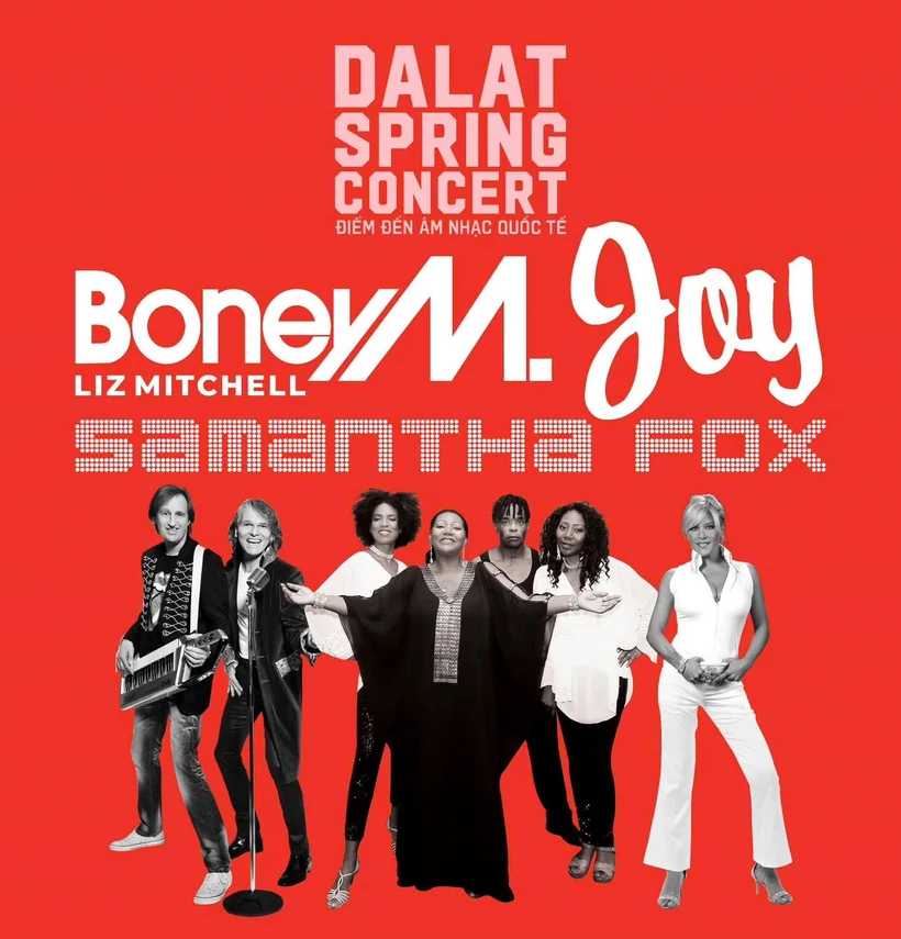 Sống lại không khí thập niên 80 cùng đêm nhạc của Boney M, Joy, Samantha Fox 