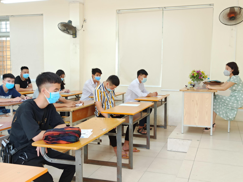 Thí sinh dự kỳ thi Tốt nghiệp trung học phổ thông năm 2020. (Ảnh: PV/Vietnam+)