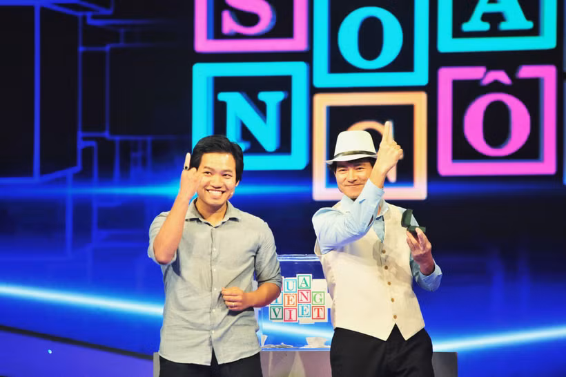 Người chơi Phùng Khắc Bắc Linh đã trở thành quán quân gameshow Vua tiếng Việt trên VTV3. (Ảnh: VTV)