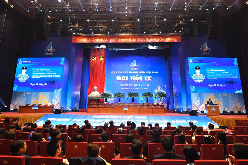 Phiên khai mạc đại hội. (Ảnh: CTV/Vietnam+)