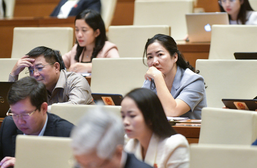 Các đại biểu tại Kỳ họp thứ 6. (Ảnh: CTV/Vietnam+)