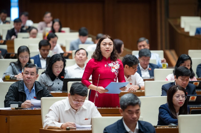 Hôm nay, Quốc hội thảo luận về công tác phòng, chống tội phạm và vi phạm pháp luật. (Ảnh minh họa: CTV/Vietnamm+)