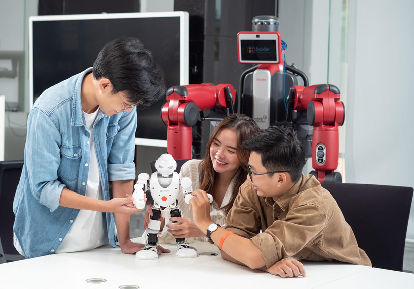 Yêu cầu của cuộc thi là các đội sẽ sáng tạo giải pháp công nghệ nhằm giải quyết vấn đề môi trường, sức khỏe hoặc giáo dục. (Ảnh: BTC)