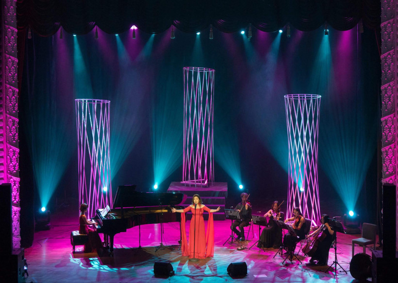 Hồng Vy là giọng ca thính phòng trong trẻo, cao vút từng ghi dấu ấn trong lòng khán giả. (Ảnh: NVCC)