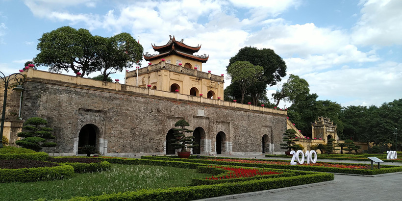 Đã một thập kỷ trôi qua kể từ khi khu di sản Hoàng Thành Thăng Long được UNESCO vinh danh. (Ảnh: Minh Thu/Vietnam+) 