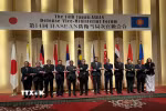 Trưởng đoàn đại biểu quốc phòng các nước tại Hội nghị Thứ trưởng Quốc phòng ASEAN-Nhật Bản lần thứ 14. (Ảnh: Phạm Tuân/TTXVN)