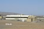 Quang cảnh bên ngoài cơ sở hạt nhân Natanz, phía Nam Thủ đô Tehran của Iran. (Ảnh: Reuters/TTXVN)