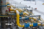 Điểm xuất phát của hệ thống đường ống dẫn khí đốt tự nhiên Nord Stream 2 ở Ust-Luga (Nga). (Ảnh: Bloomberg/TTXVN)