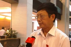 Đại biểu Đỗ Mạnh Hùng cho rằng Luật An toàn thông tin được bàn thảo tại Kỳ họp là vấn đề rất cần thiết. (Ảnh: Vietnam+) 