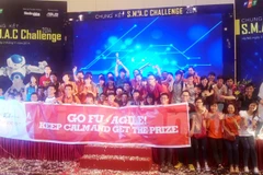 Hình ảnh của trận chung kết S.M.A.C Challenge 2014. (Nguồn: Vietnam+)