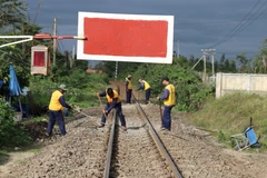 Hoàn thành nhiều hạng mục dự án nâng cấp, cải tạo đường sắt Bắc-Nam