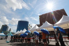 Nắng nóng bao trùm nhiều địa phương tại Hàn Quốc và Triều Tiên