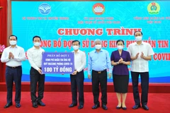 Quỹ vaccine phòng COVID-19 nhận được số tiền ủng hộ 8.090 tỷ đồng