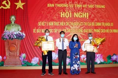 Sóc Trăng: Biểu dương tập thể, cá nhân tiêu biểu làm theo gương Bác