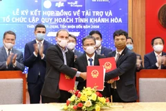 Ký hợp đồng tài trợ quy hoạch tỉnh Khánh Hòa thời kỳ 2021-2030