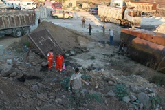 Số người thương vong trong vụ nổ xe bồn tại Liban tăng lên 28 người