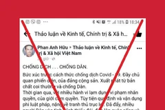 Khởi tố, bắt tạm giam đối tượng xuyên tạc về tình hình chống dịch