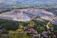 Hà Nội: Đầu tư xây dựng nhiều hạng mục nâng công suất bãi rác Nam Sơn
